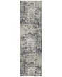 Quarry QUA17 Ivory Grey Area Rug