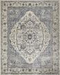 Quarry QUA18 Ivory Navy 2'2"x3'9" Area Rug