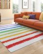 Rainbow Flavors Spearmint/Multi Rug