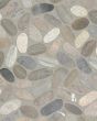 River Pebbles Grey Blend Natural Stone Tile