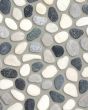River Pebbles Dark Blend Natural Stone Tile