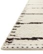 Roman ROM-05 Ivory/Black Area Rug