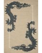 Romi RMI-01 Oatmeal/Midnight 2'3"x3'9" Area Rug