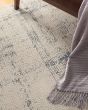Rustic Textures RUS06 Ivory/Blue Area Rug