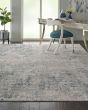 Rustic Textures RUS07 Ivory/Grey-Blue Area Rug