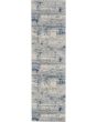 Rustic Textures RUS10 Ivory/Blue Area Rug