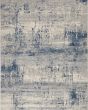 Rustic Textures RUS10 Ivory/Blue Area Rug