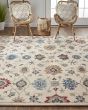 Rylan 8641F Ivory/Blue/Tan Area Rug