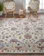 Rylan 8642F Ivory/Taupe/Blue Rug
