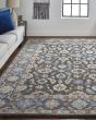 Rylan 8643F Taupe/Blue/Ivory Rug