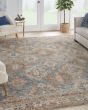 Sahar SHR01 Blue Area Rug