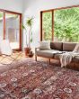 Samra SAM-07 Brick/Multi Area Rug