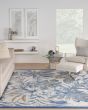 Seaside SDS02 Ivory Blue Area Rug