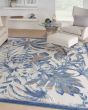 Seaside SDS02 Ivory Blue Area Rug