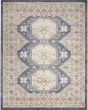 Serenity Home SRH01 Ivory Blue Area Rug
