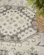 Serenity Home SRH01 Ivory Grey Area Rug