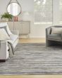 Serenity Home SRH03 Ivory Grey Blue Area Rug