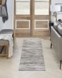Serenity Home SRH03 Ivory Grey Blue Area Rug