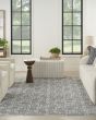 Serenity Home SRH04 Blue Ivory Area Rug