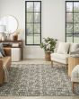 Serenity Home SRH04 Grey Ivory Area Rug
