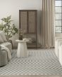 Serenity Home SRH09 Ivory Grey Area Rug