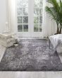 Silk Shadows SHA14 Graphite Area Rug