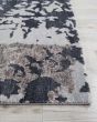 Silk Shadows SHA16 Silver Grey Area Rug