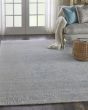 Silk Shadows SHA18 Grey Blue Area Rug
