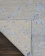 Silk Shadows SHA18 Grey Blue Area Rug