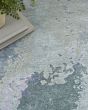 Silk Shadows SHA22 Blue Green Area Rug