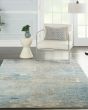 Solace SLA01 Ivory/Grey/Blue Area Rug