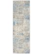 Solace SLA01 Ivory/Grey/Blue Area Rug