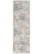 Solace SLA03 Ivory/Grey/Blue Area Rug