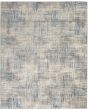 Solace SLA03 Ivory/Grey/Blue Area Rug