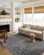 Sorrento SOR-01 Midnight/Natural Area Rug