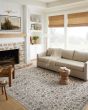 Sorrento SOR-01 Mist/Charcoal Area Rug