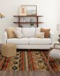 Spice Market Infused Aquamarine Area Rug