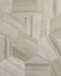 Stria Beige Porcelain Matte Marble Tile