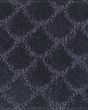 Subtle Etching Dark Blue Carpet