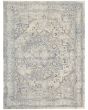 Sultana SLL06 Ivory Blue 7'10"x10'2" Area Rug
