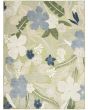 Suncoast SNC01 Green Blue 4'x6' Area Rug