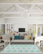Seabreeze SZ15 Teal Area Rug