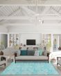 Seabreeze SZ2 Teal Area Rug