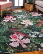 Tropics TC6 Black Area Rug