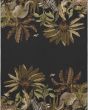 Tropics TC8 Black Area Rug