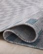 Topanga TOP-07 Silver/Blue Area Rug