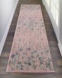 Tranquil TRA04 Pink Area Rug