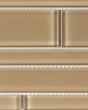 Translucent Clear Glass Simply Beige Tile