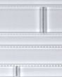 Translucent Clear Glass Simply White Tile