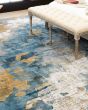 Tryst Nuvole Grey Blue Area Rug